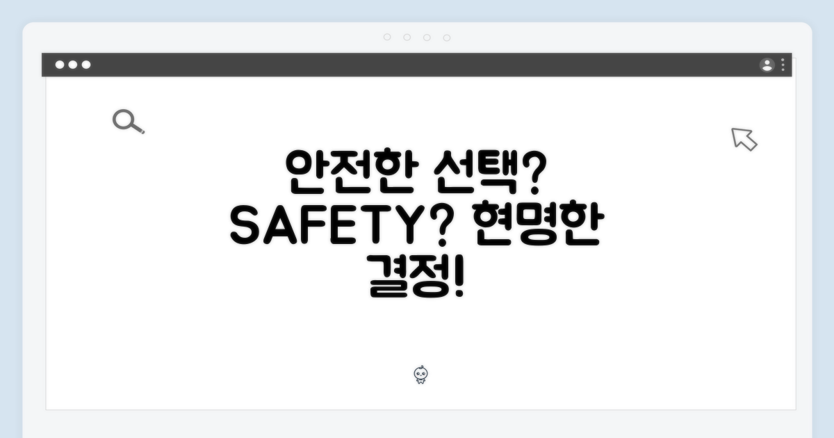 안전한 선택?