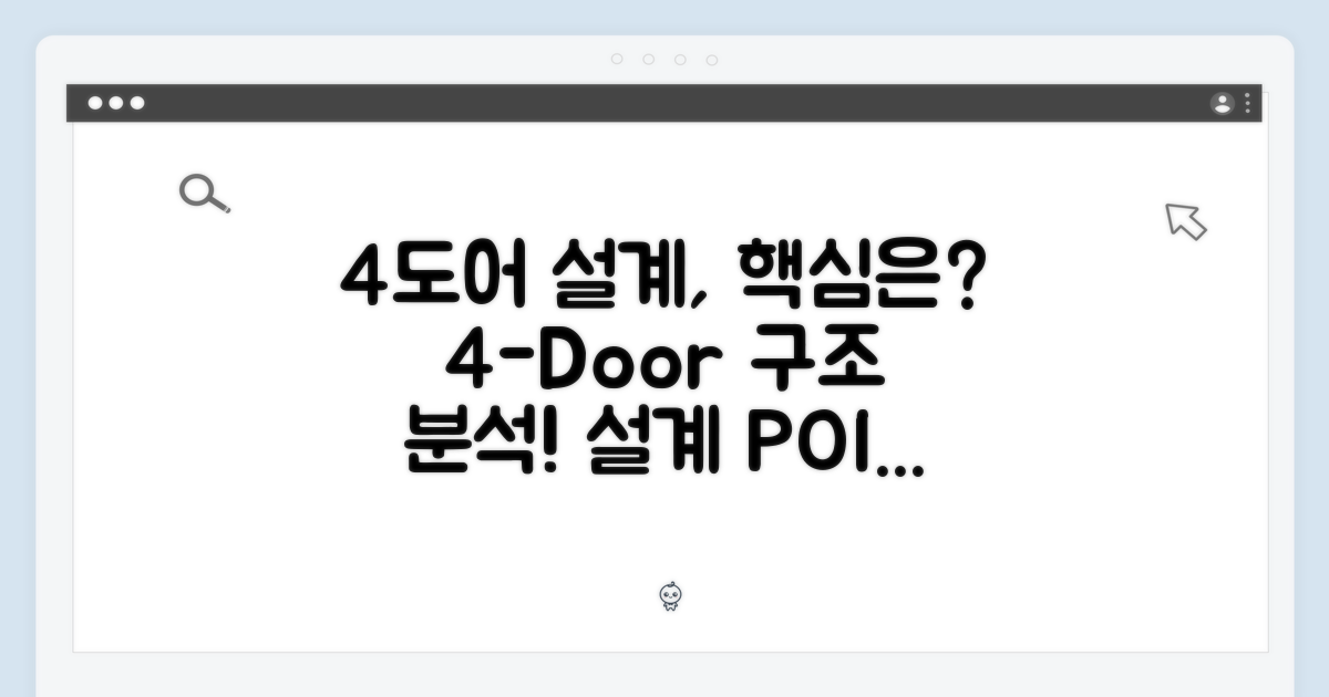4도어 설계의 핵심