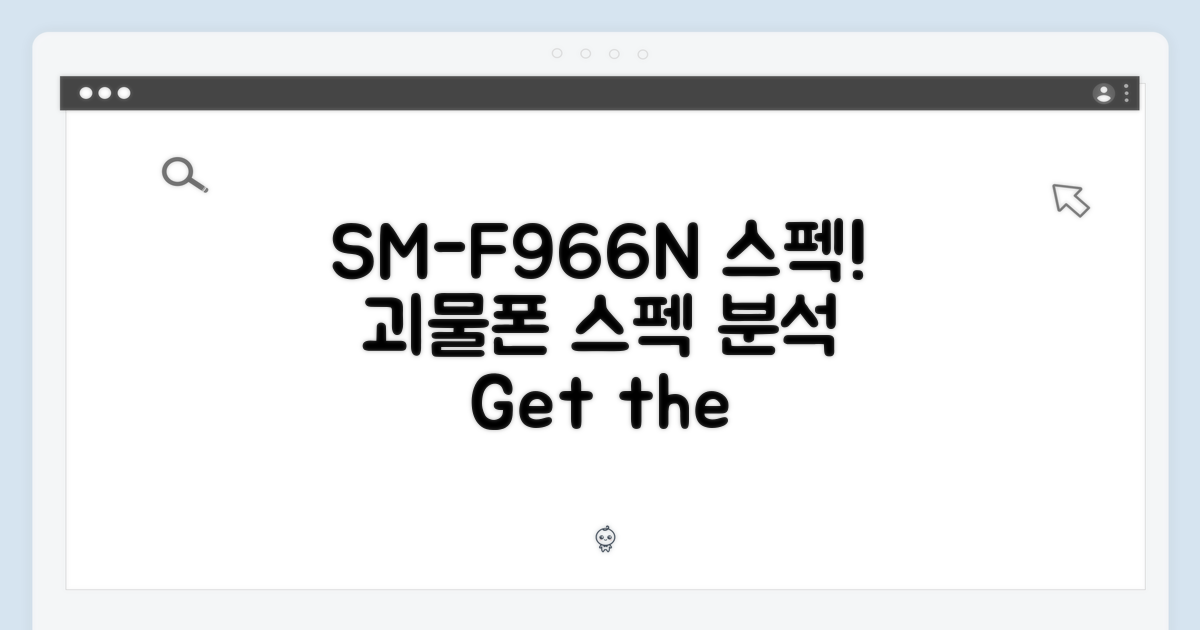 SM-F966N, 스펙을 알아보자