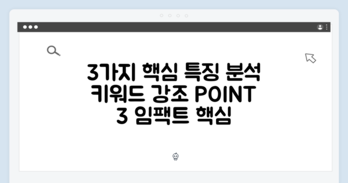 3가지 주요 특징 분석