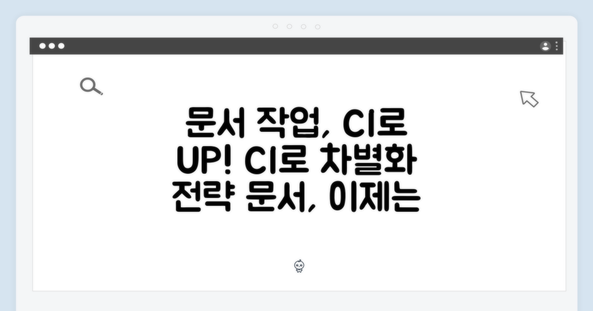문서 작업, CI로 차별화하는 법