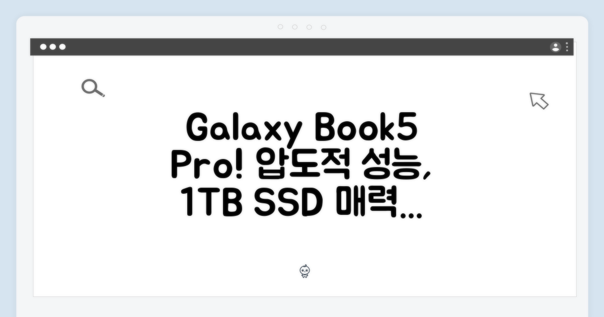 갤럭시 북5 프로 NT940XHA-KC71 16GB 1TB: 압도적인 성능, 매력적인 선택!