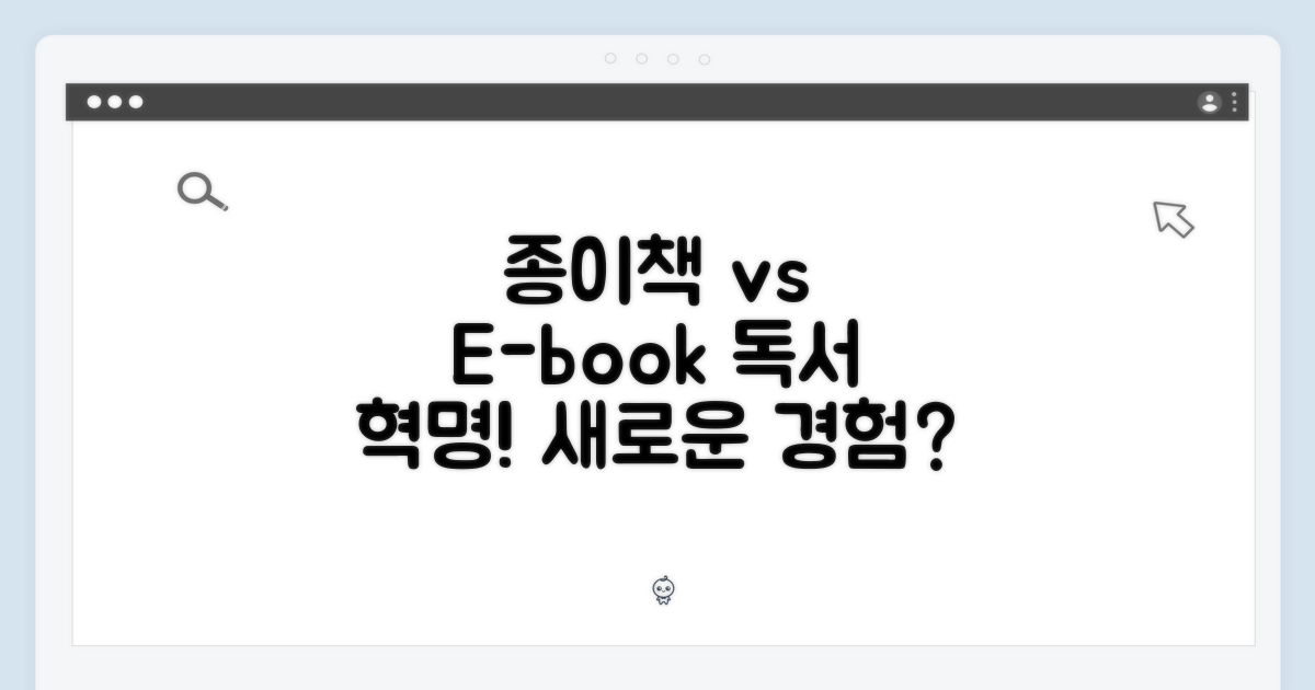 종이책 vs 이북, 새로운 독서 경험