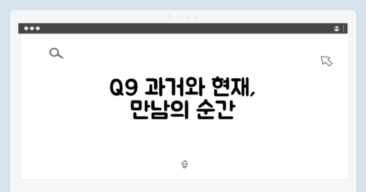 Q9, 과거와 현재의 만남