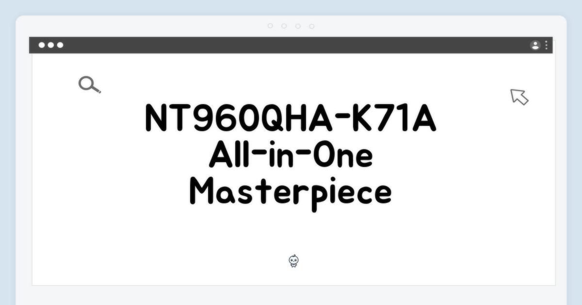 NT960QHA-K71A, 모든 것을 담다