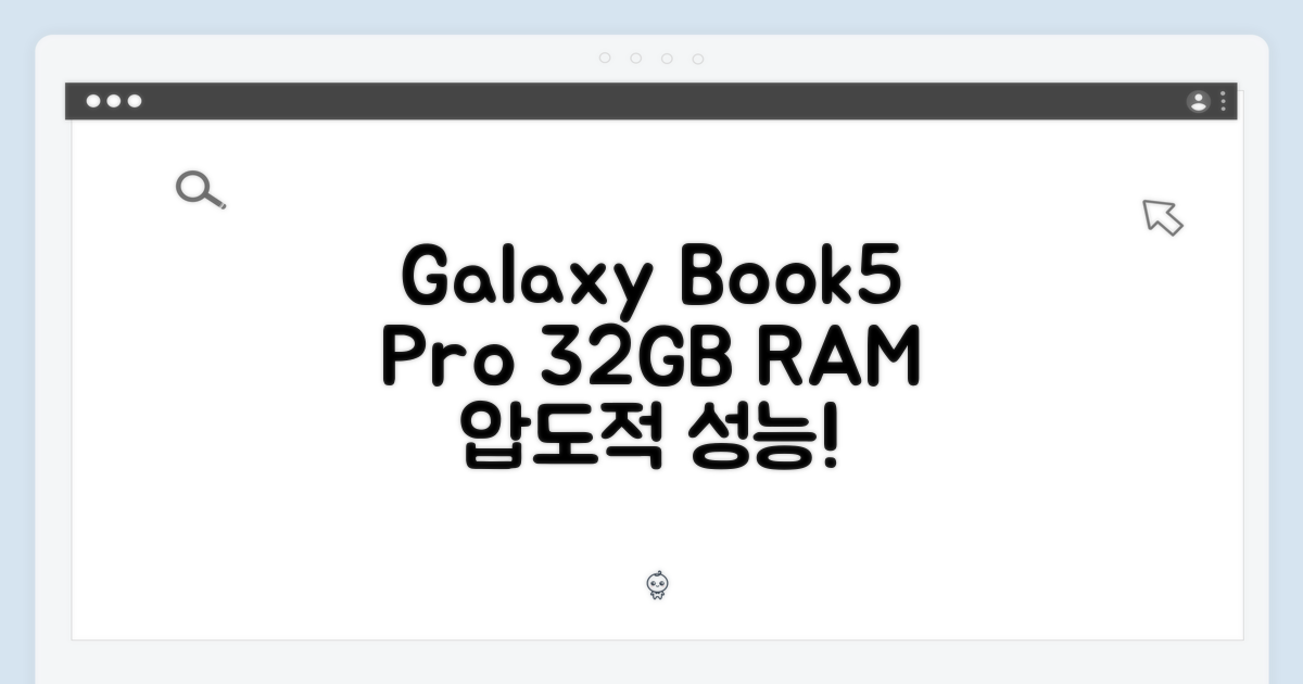 갤럭시북5 프로 32GB: 놀라운 성능!
