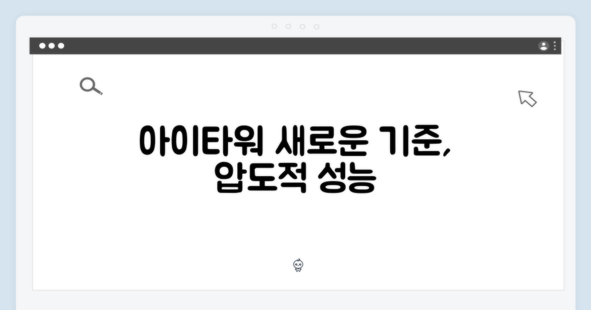 아이타워, 성능의 새로운 기준