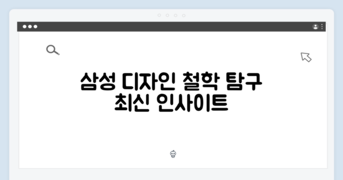 삼성전자, 디자인 철학 탐구