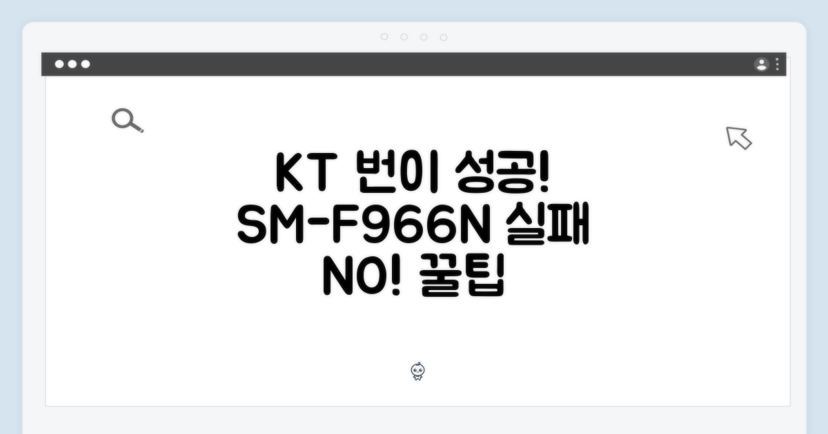 SM-F966N, KT 번이 실패 없는 방법