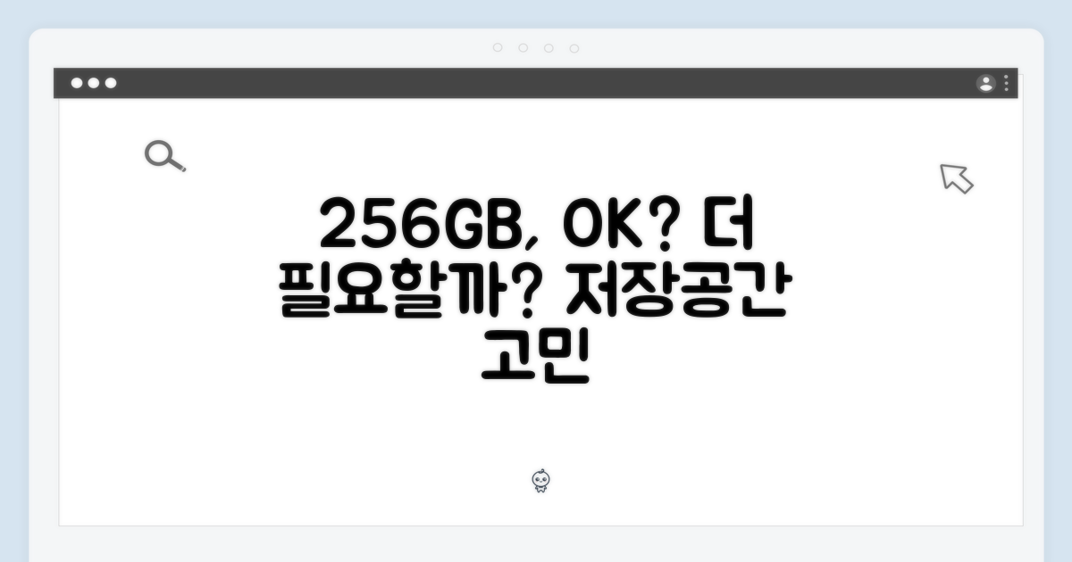 256GB, 과연 충분할까?