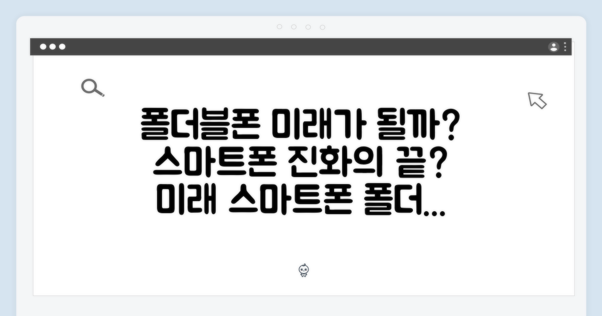 폴더블, 스마트폰의 미래인가