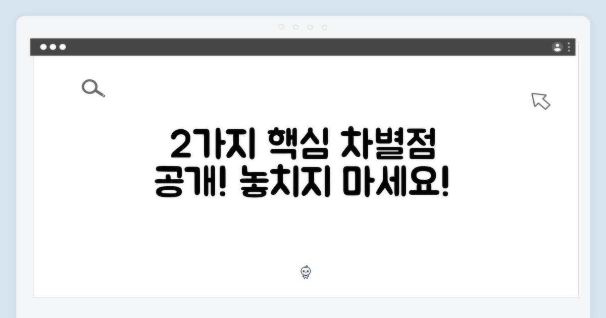 2가지 차별화 포인트