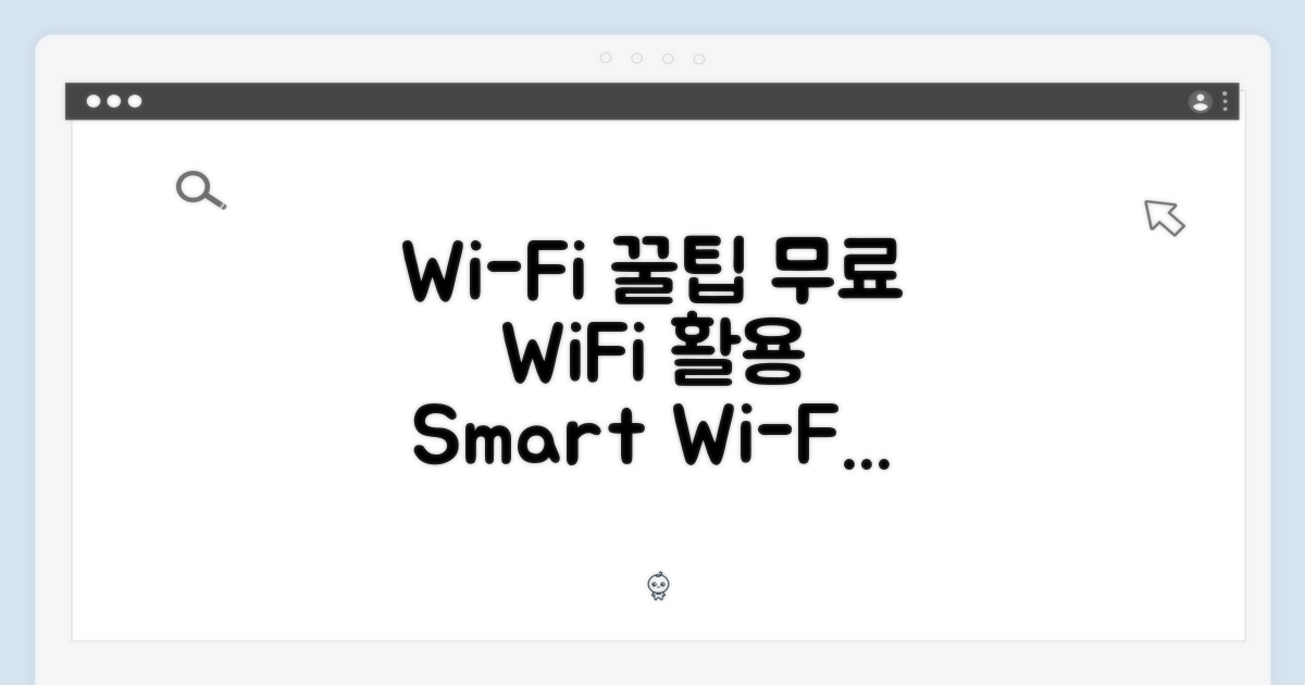 WiFi 전용, 활용 꿀팁