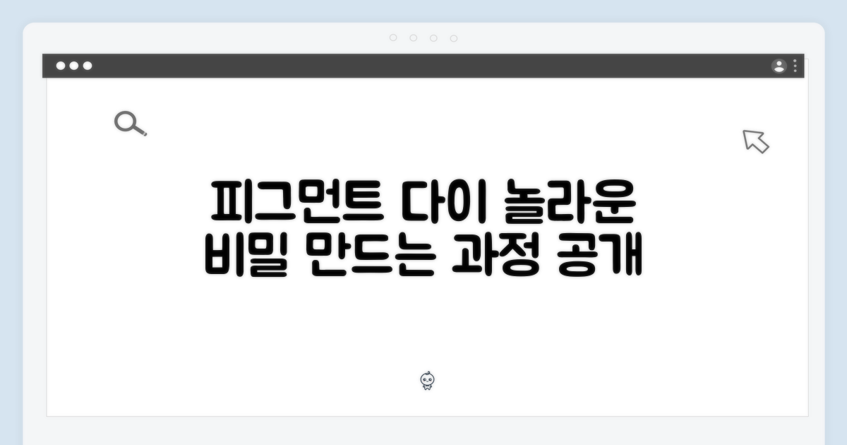 놀라운 피그먼트 다이드, 어떻게 만들어질까?