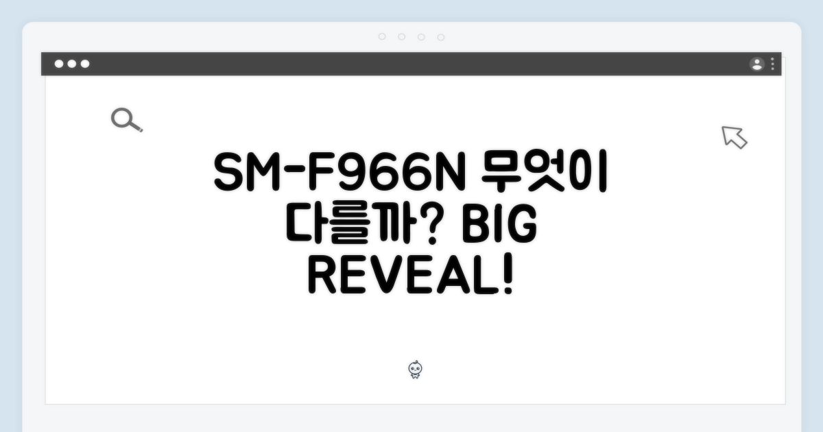 SM-F966N, 뭐가 다를까?