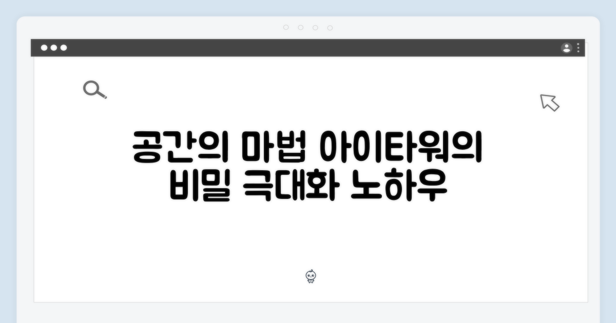 아이타워, 공간 활용의 비밀