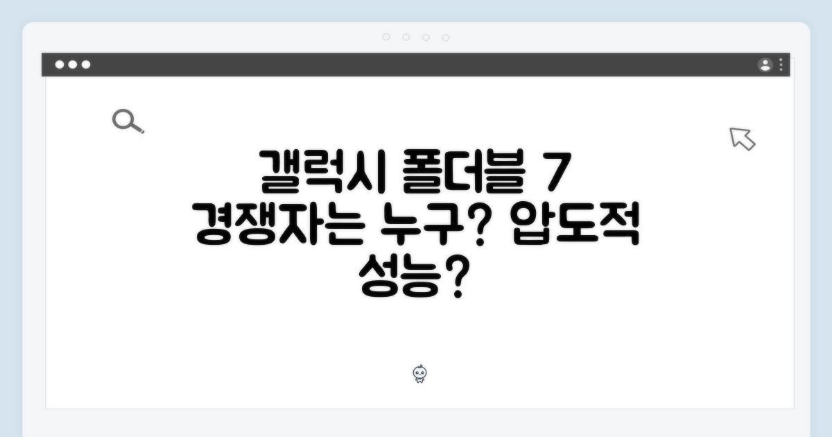 갤럭시 폴더블7, 경쟁력은?