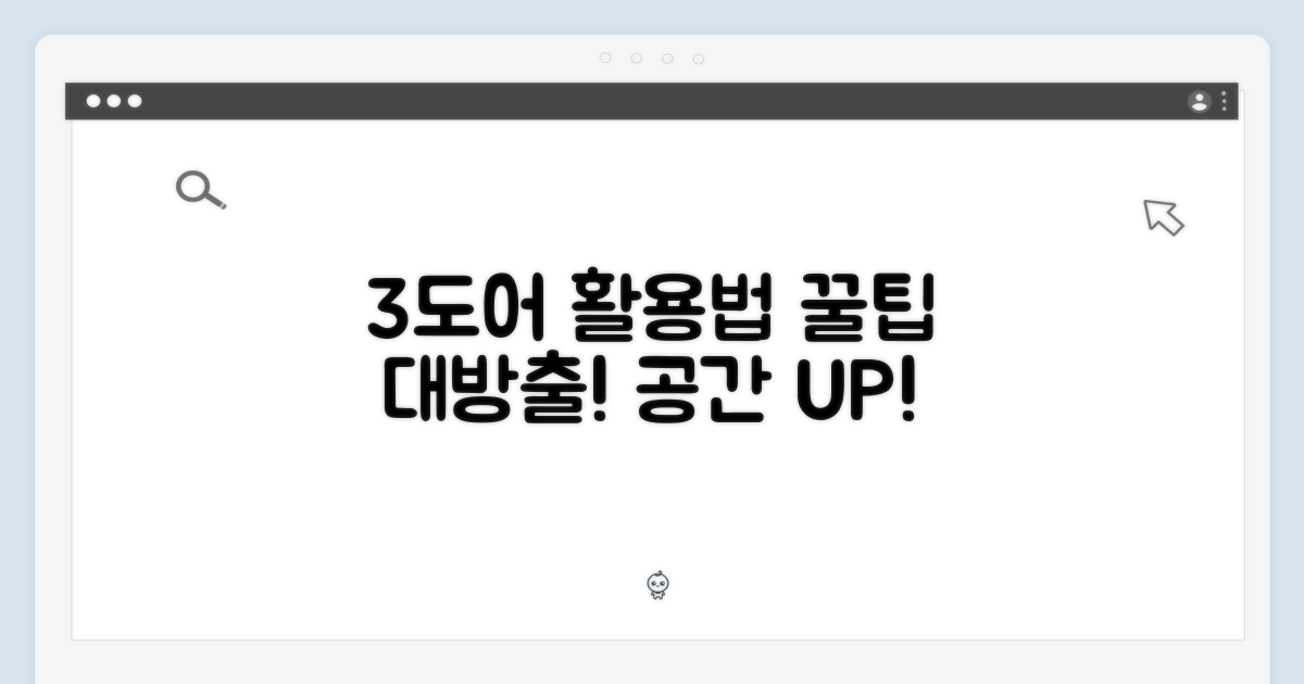 3도어, 어떻게 활용할까?